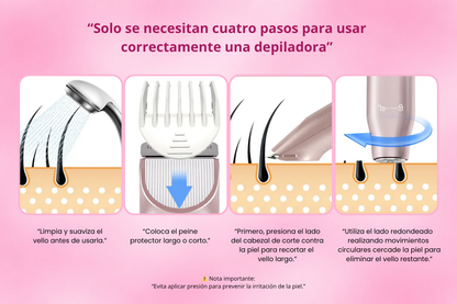 Depiladora 2 en 1